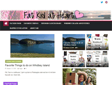 Tablet Screenshot of fatkidatheart.com